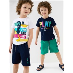Шорты трикотажные для мальчиков, 2 шт в комплекте