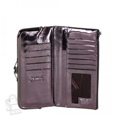 Женский кошелек 3991-1701 black silver Vermari
