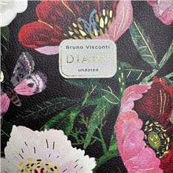 Ежедневник недатированный А6+ 240 стр. "Пионы" 3-745/07 Bruno Visconti