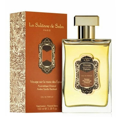 Парфюмерная вода La Sultane de Saba Voyage Sur La Route Des Epices Ambre Vanille Patchouli унисекс 100 мл (Luxe)