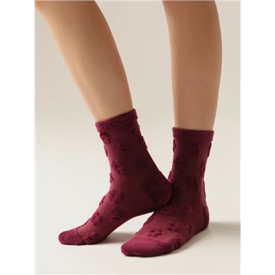 Теплые CONTE COMFORT Махровые носки из хлопка с объемными рисунками
