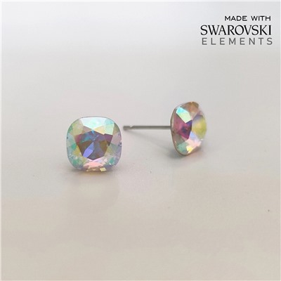 Серьги с кристаллами Swarovski