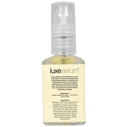 LuxeBeauty, Роскошная сыворотка, средство, делающее кожу светлее и ярче, 1 жидк. унц. (30 мл)