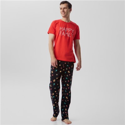 Пижама мужская KAFTAN Happy family размер 48