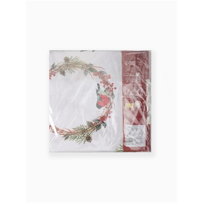 Постельное бельё 1.5-спальное «Этель. Снегири (вид 2)», поплин