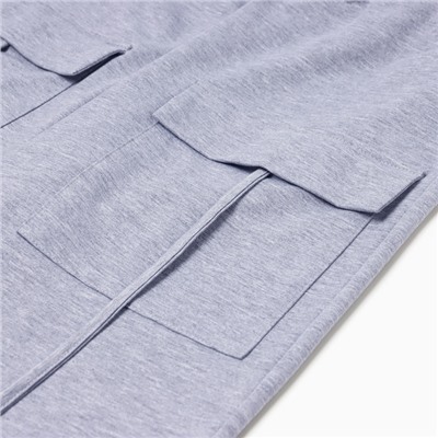 Брюки женские карго MINAKU: Casual Collection, серые, размер 44