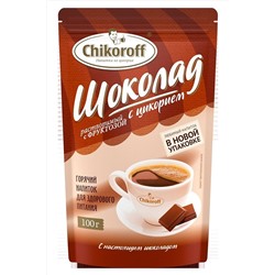 Цикорий растворимый "Шоколадный" chikoroff 100г ЭКОПРОДУКТЫ, 1189809