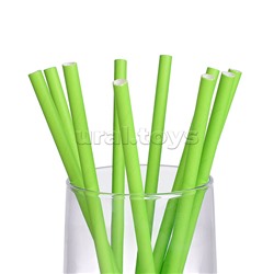 Набор посуды одноразовой "Футбол" трубочки (10 шт)