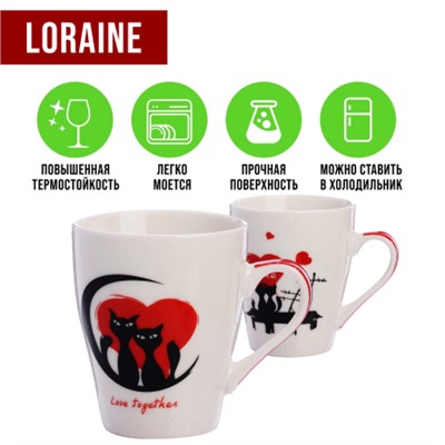 31218-Н1 Набор кружек 4шт/упак 340мл LR (х9)