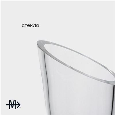 Декантер Magistro «Аспиран», 1.5 л, 14.5×28 см, стекло, прозрачный