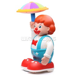Интерактивная игрушка "Клоун" на батарейках, в коробке