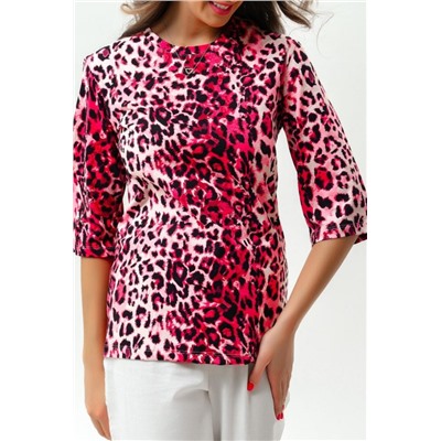 Футболка 280PNK (Розовый леопард)