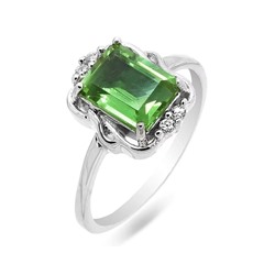 Кольцо из серебра султанит, Бенинья