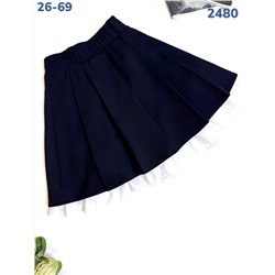 Юбка 2480 синий