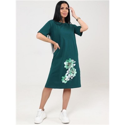 Туника "Антуриум" (Изумрудный)