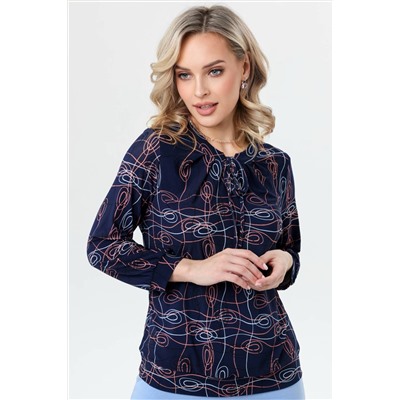 Блузка женская  7037/07/Синий