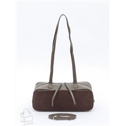 Сумка женская кожаная 6658-1VG gray Vitelli Grassi