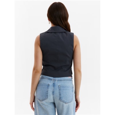 Жилет женский MINAKU: Safari, цвет графитовый, размер 46