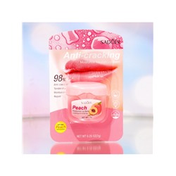 Бальзам для потрескавшихся губ SADOER, с персиком
