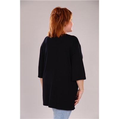 Футболка "Перламутровка" (Черный)