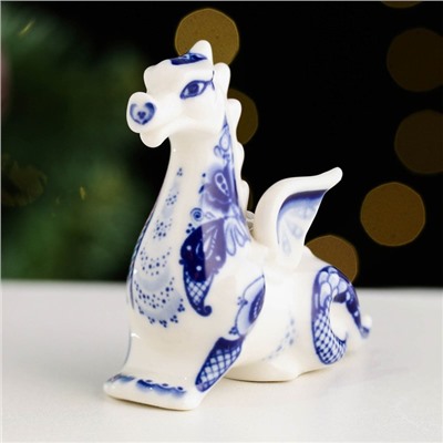 Сувенир " Дракон малый", 8,5 х 3,5 х 8см