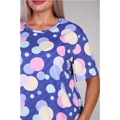 Футболка "Мишура" (Синий)