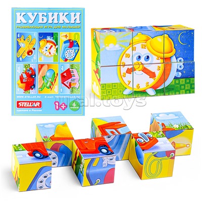 Кубики в картинках 22 ( из 6-ти штук)