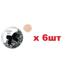 VS Пудра рассыпчатая матирующая Nuage тон 01 10г 6шт