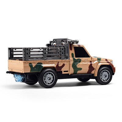 Машина "Пикап-камуфляж" р/у, с дымом, 27 MHz, в коробке