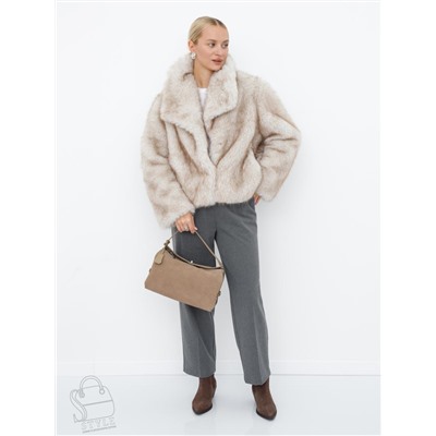 Сумка женская кожаная 1026LF sand Polina&Eiterou