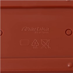 Горшок для кактуса с поддоном «Фелиция», 1.5 л, терракотовый