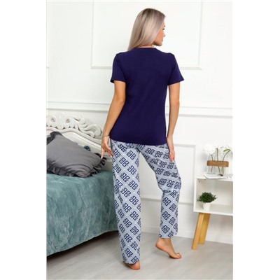 Пижама 45645 (Синий)