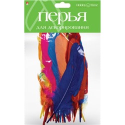 Перья для декорирования КРЕАТИВНЫЙ МИКС 17-20см НАБОР №7 2-405/04 Альт