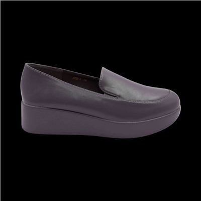 Лоферы женские Х322-4 серые