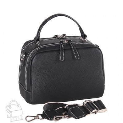 Сумка женская кожаная 99123NN black Natale Navetta