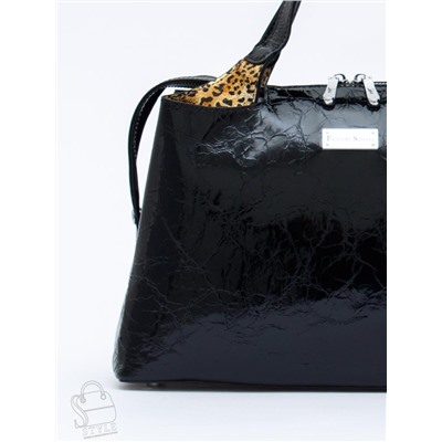 Сумка женская кожаная 9613-1S black Velina Fabbaino-Safenta