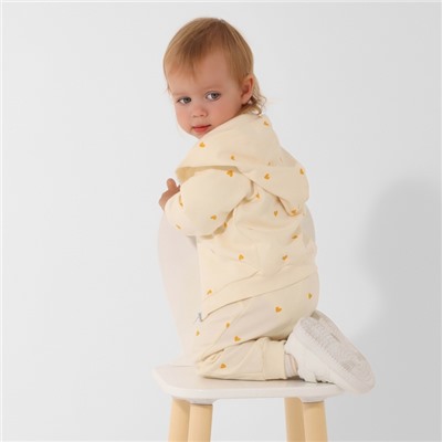 Костюм для девочки (толстовка и брюки) «Крошка Я» Unicorn, рост 62-68 см