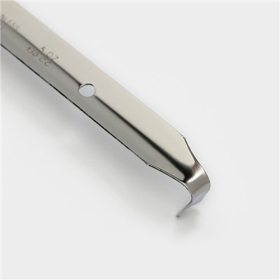 Половник из нержавеющей стали Доляна Everyday, 150 мл, 35×8.5 см, цвет серебряный