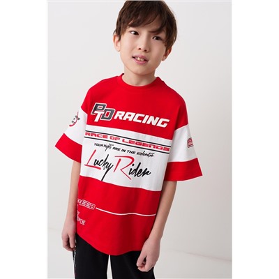 Комплект трикотажный для мальчиков: фуфайка (футболка), брюки PLAYTODAY, 1239864