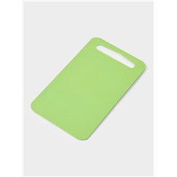 Доска разделочная Доляна, пластик, прямоугольная, 22×13 см, зелёная