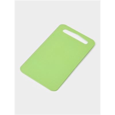 Доска разделочная Доляна, пластик, прямоугольная, 22×13 см, зелёная