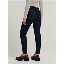 Брюки джинсовые женские CONTE CON-451 Джинсы mom slim цвета «индиго»