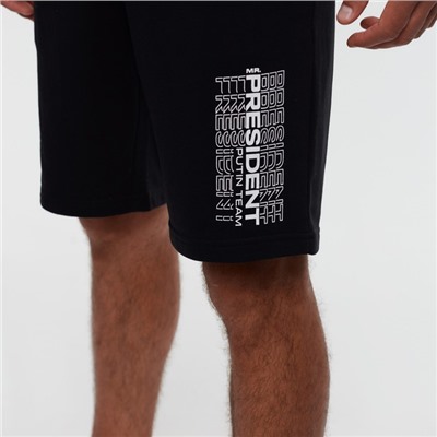 Шорты President, размер XS, цвет чёрный