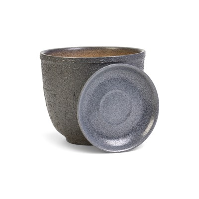 Горшок для цветов «Шагрень», 1.8 л, d=16 см, h=16 см, керамический, с поддоном