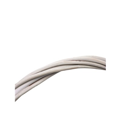 Корзина плетёная для хранения, лоза, прямоугольная, белая, набор 3 шт.