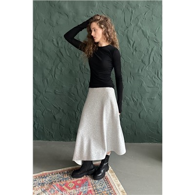 Юбка женская  ASY106/01/Серый меланж