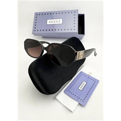 Набор женские солнцезащитные очки, коробка, чехол + салфетки #22770421