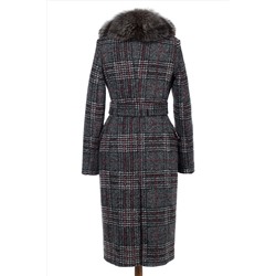 02-2928 Пальто женское утепленное (пояс)