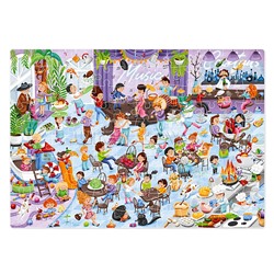 Пазл 120 "Ресторан" Виммельбух