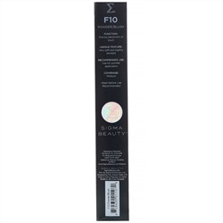 Sigma, F10 Powder/Blush, кисть для пудры и румян, 1 шт.
